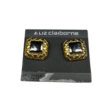 These vintage Liz Claiborne earrings are perfect for adding a chic touch to any outfit. Made with surgical steel pendants, they're both stylish and timeless.