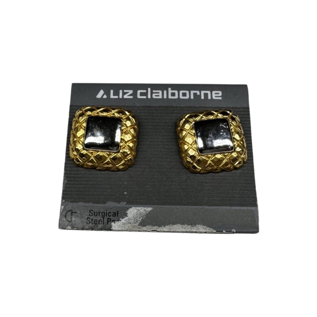 These vintage Liz Claiborne earrings are perfect for adding a chic touch to any outfit. Made with surgical steel pendants, they're both stylish and timeless.