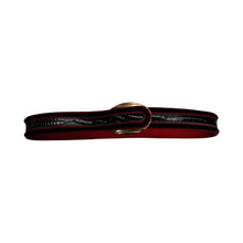 Load image into Gallery viewer, Experience the luxurious feel of our Vintage Faux Leather Rope Belt, complete with a stunning gold buckle and an impressive 31&quot; length. Elevate any outfit with this timeless accessory and embrace the classic yet modern style it brings.