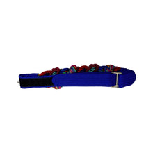 Load image into Gallery viewer, This Vintage 80&#39;s belt features a colorful rope design and a velcro strap that can be easily adjusted from small to large sizes.