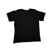 Load image into Gallery viewer, Get ready to bloom with this funky, fab medium black tee from the Studio Collection! With sequins, pearls, and beaded flowers, this vintage-inspired shirt is the perfect mix of whimsy and style.
